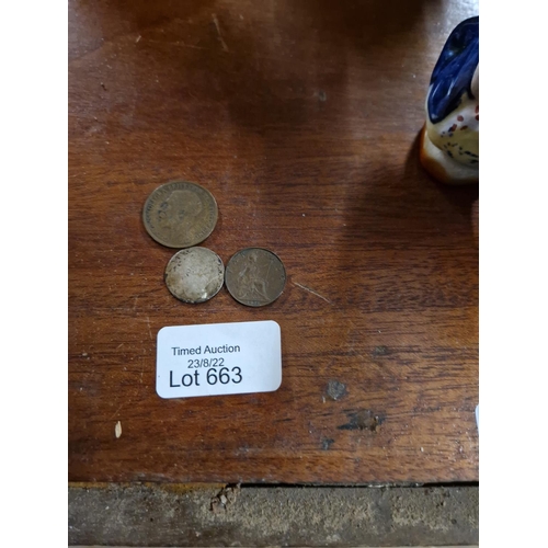 3 old coins