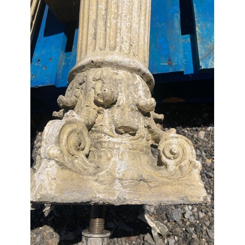 1540 - A Bath stone temple with a conical faux lead dome. Inscribed Millennium 2000 with figure of Athena s... 