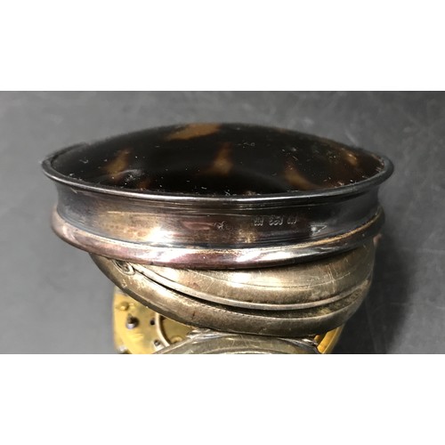 10A - A Royal Doulton salt glazed silver mounted tobacco jar 14cm h Chester hallmark circa 1890, a silver ... 