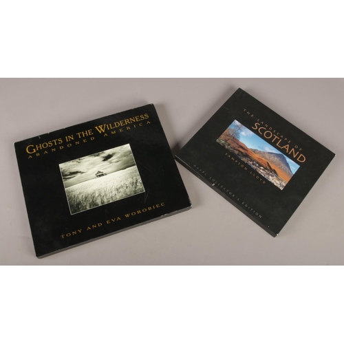 45 - Two AAPPL Collector's Edition books. The Landscape of Scotland by Sampson Lloyd and Ghosts In The Wi... 