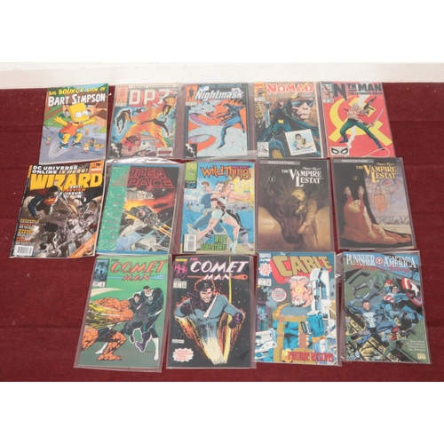 53 - A selection of Marvel & DC comics. (30) X- Men, The Comet Man, Cable, Open Space etc.
