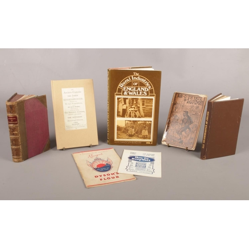 50 - An assortment of books and ephemera. To include three books on the history of Knaresborough , compri... 