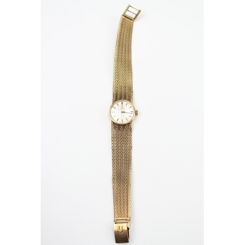 75 - A lady's 9ct gold wrist watch by 
