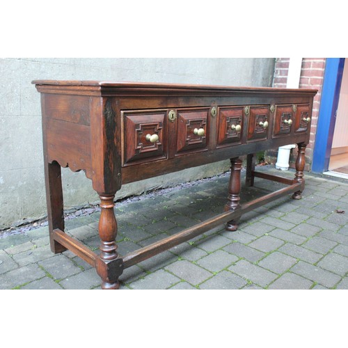 450 - A Beautiful 19th Century Mahogany Sideboard with Three Drawers. Measuring: 180 cms Long x 52 cms Dee... 