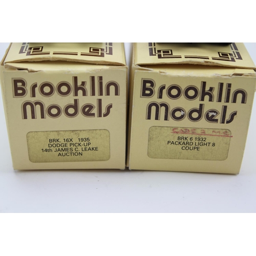 14 - 2 x Brooklin Models to include: BRK6 - 1932 Packard Light 8 Coupe and a BRK16X - 1935 Dodge Pick-Up ... 