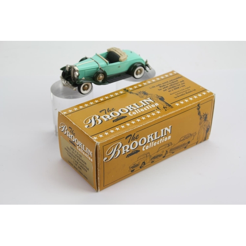 20 - A Scarce Brooklin Model BRKF-S02 - 1931 Studebaker President Roadster in Two-Tone Green. Model Mint,... 