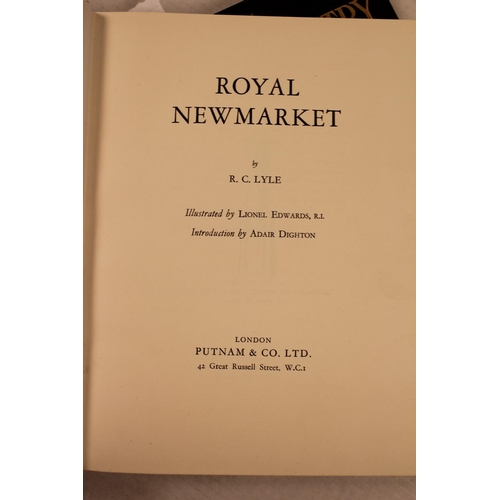 279 - Royal Newmarket with illustrations by Lionel Edwards along with Volume 1 