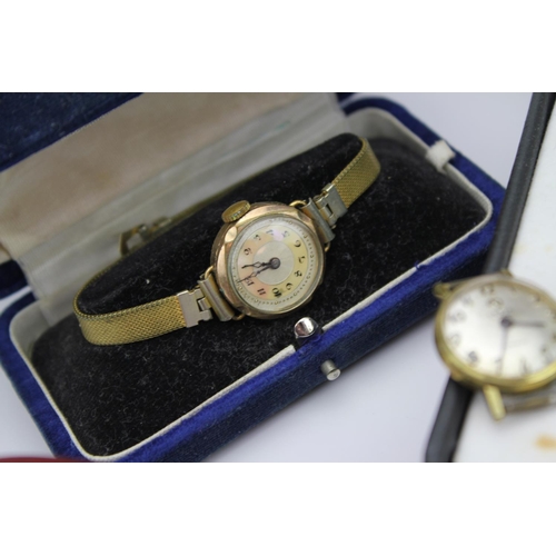 167 - A Baume Ladies Wristwatch in Original Box, a Pair of Swissline Ladies & Gents Watches in Box, an Alp... 