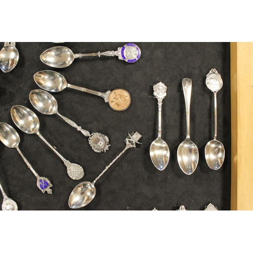 7 - A Collection of Silver Rifle Association and Shooting Club Spoons including The Boer War, artist rif... 