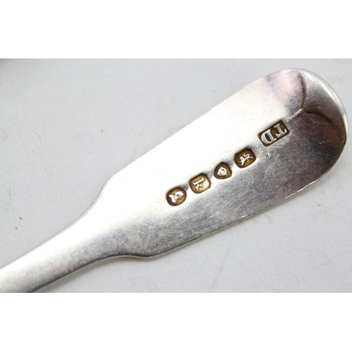 39 - A Georgian Old English Pattern Table Spoon (AHC), 2 x Desert Spoons (b), 3 x Desert Forks (b), etc. ... 