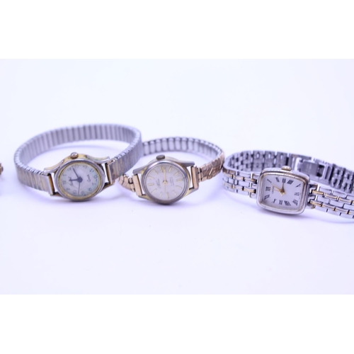 145 - A Collection of Vintage Ladies Wristwatches to include a 