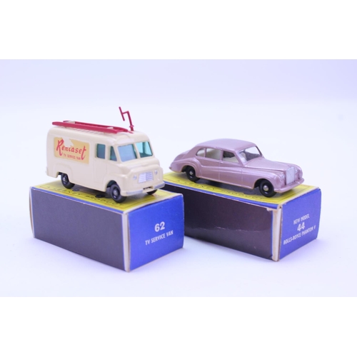 187 - Two 1960s Matchbox 1/75 models to include No: 62 