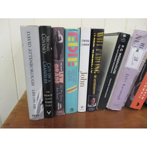 27 - Books, biographies and autobiographies: to include 'Eddie' by Jean Stein; and 'John' by Cynthia Lenn... 