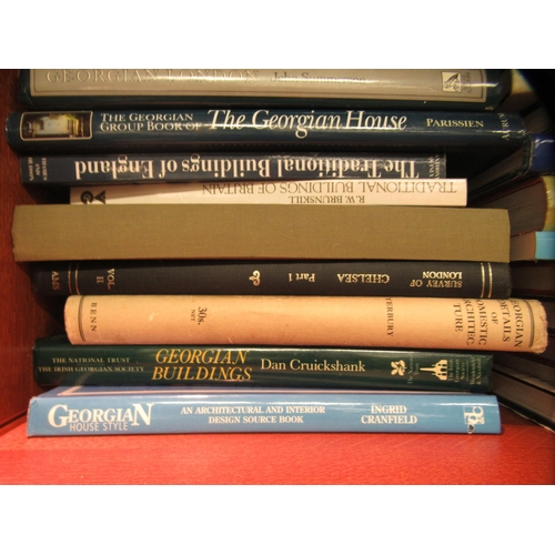 54 - Books: architecture with an emphasis on Georgian buildings 