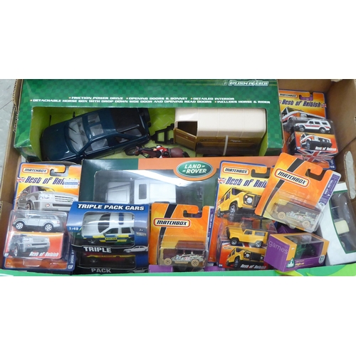 20 - Uncollated diecast model vehicles, recovery, emergency services, sports cars and convertibles: to in... 