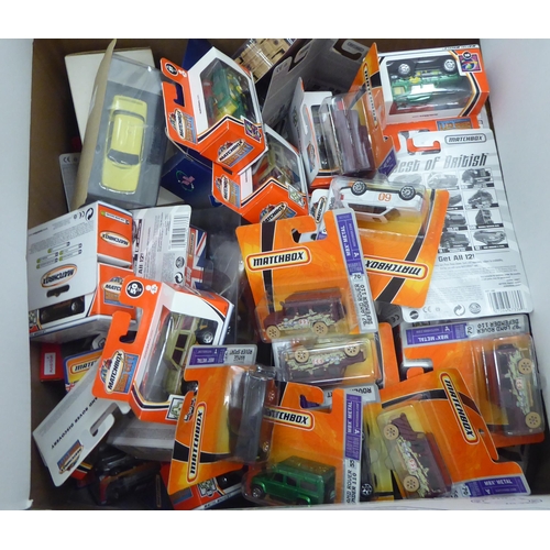 52 - Uncollated boxed diecast model vehicles, mainly Matchbox: to include Hero-City series  