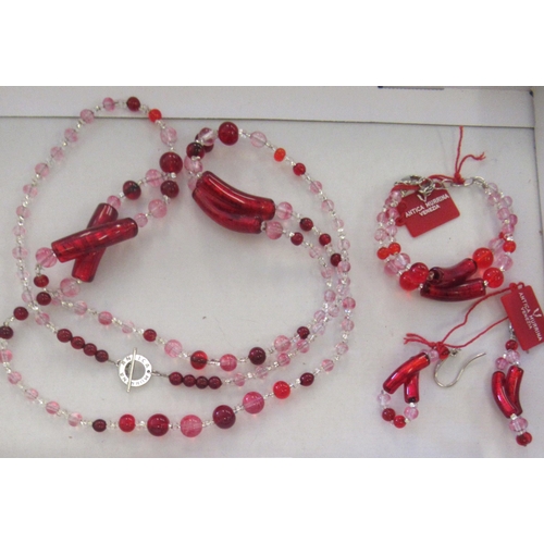 7 - Costume jewellery by Antica Murrina, Venezia: to include a necklace and earrings