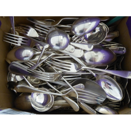 18 - Silver plated cutlery and flatware: to include Arthur Price Arden pattern examples 