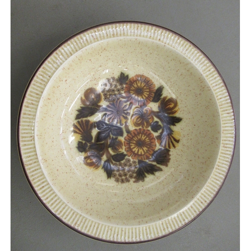 50 - A Poole pottery Thistlewood pattern dinner service 