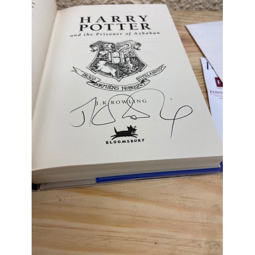 162 - Signed First Edition, (First State)Rowling (J.K.) Harry Potter and the Prisoner of Azkaban, 8vo, L. ... 