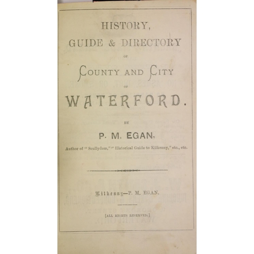 36 - Co. Waterford: Egan (P.M.) History Guide & Directory of County and City of Waterford, sm. 8vo Ki... 