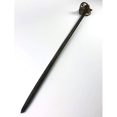 10 - A Victorian Infantry Backsword, with 31 1/2