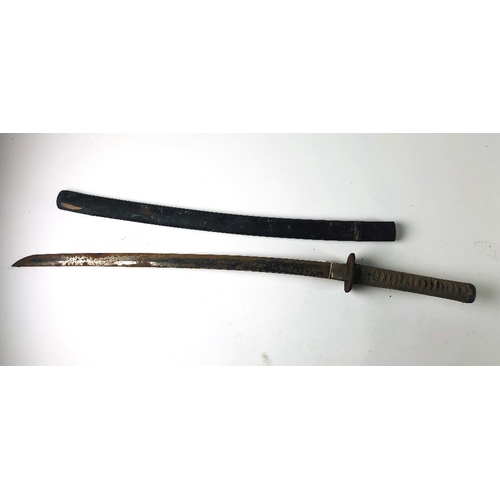 55 - A Japanese Katana Sword, 25 1/2