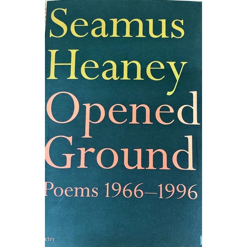 28 - Heaney (Seamus) Opened Ground, Poems 1966 - 1996, L. 1998, First Edn., boards; Electric Light, L. 20... 