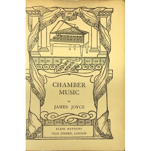 Joyce (James) Chamber Music, 8vo L. (Elk...