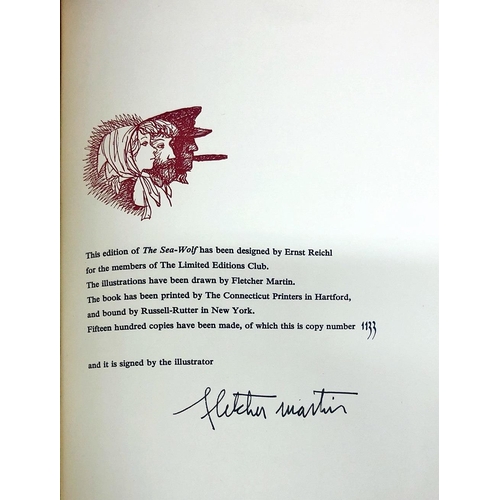 56 - Limited Editions Club PublicationsLondon (Jack) The Sea-Wolf, illustrations by Fletcher Martin, foli... 