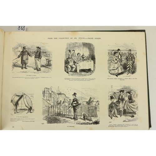 888 - Leech (John) Pictures from Life and Character, 1st - 5th Series in 2 vols. oblong folio Lond. n... 