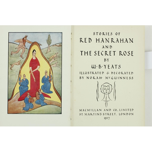 14 - With Illustrations by Norah Mc Guinness Yeats (W.B.) Stories of Red Hanrahan and The Secret Rose, Il... 