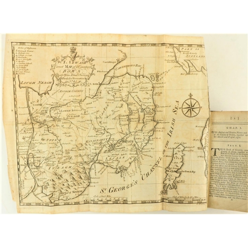 30 - Harris (Walter) The Ancient and Present State of the County of Down, 8vo D. (A. Reilly) 1744,&n... 