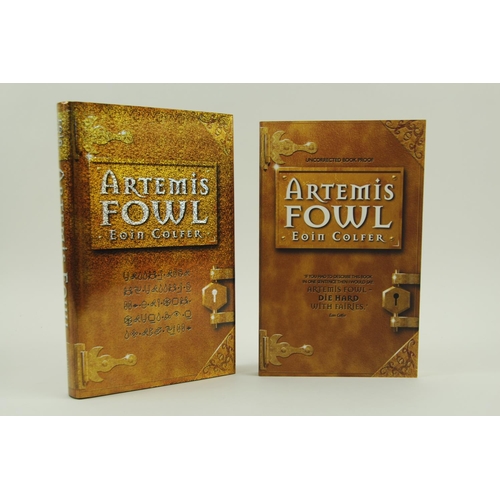 5 - Colfer (Eoin) Artemis Fowl, 8vo, L. (Penguin Books)2001, First Edn, Signed by the Author, black clot... 