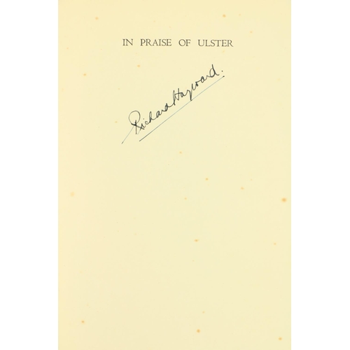 52 - With Illustrations by James Hubert CraigHayward (Richard) In Praise of Ulster, 4to L. (A. Barker Ltd... 