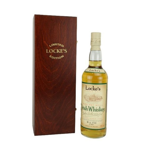 1082 - A Pure Pot Still Irish Whiskey, John Locke & Co., Ltd., Locke's single malt, Limited Edition, No... 