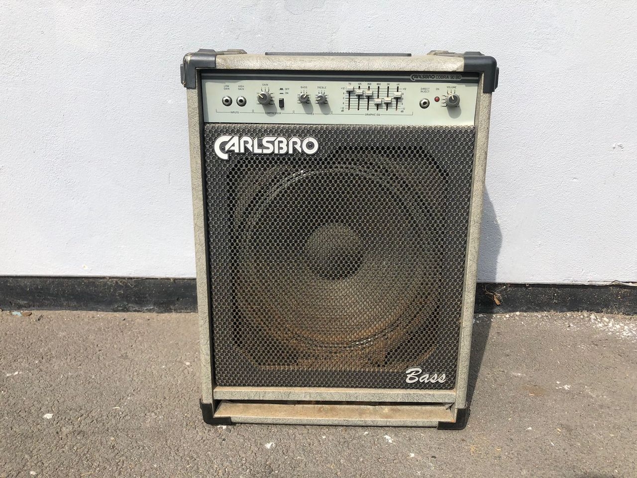 carlsbro cobra 90 bass amp