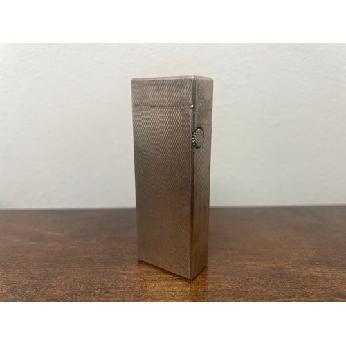 Vintage Silver Plate Dunhill Rollagas Lighter
