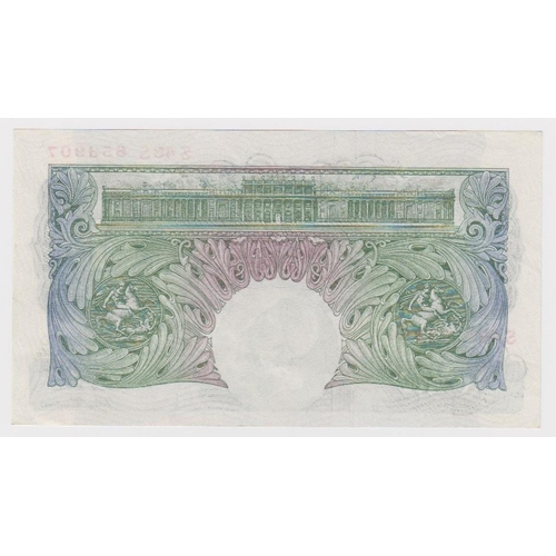 60 - Beale 1 Pound issued 1950, scarce REPLACEMENT note, serial S48S 653907 (B269, Pick369b) EF+
