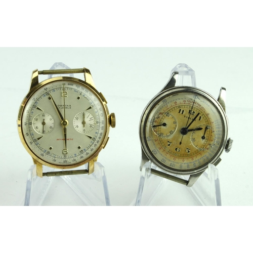 513 - Two Chronograph wristwatches by Orfina & Turler. Both not fully working