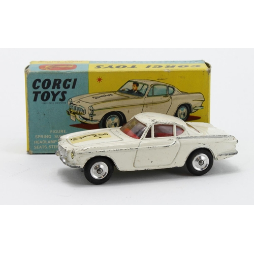 26 - Corgi Toys, no. 258 'The Saints Car, Volvo P.1800', contained in original box
