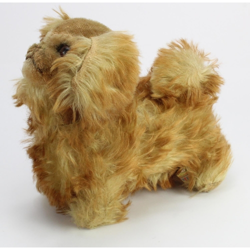 39 - Deans Rag Book Co. Childs Play Pekingese dog, makers label present, height 23cm approx., length 26cm... 