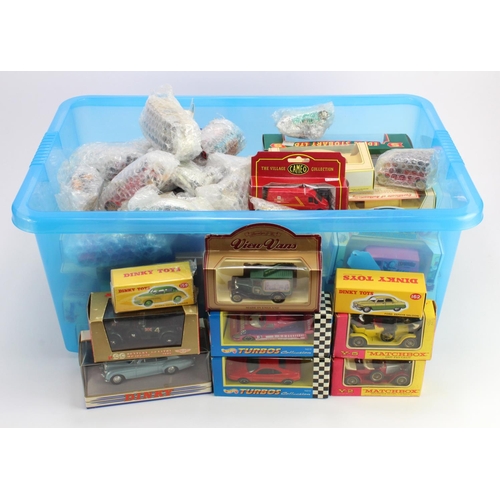 48 - Diecast. A large collection of boxed diecast, including, Corgi, Atlas Dinky, Matchbox etc., together... 