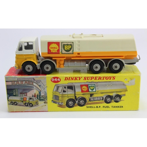 56 - Dinky Supertoys, no. 944 'Shell BP Fuel Tanker', contained in original box