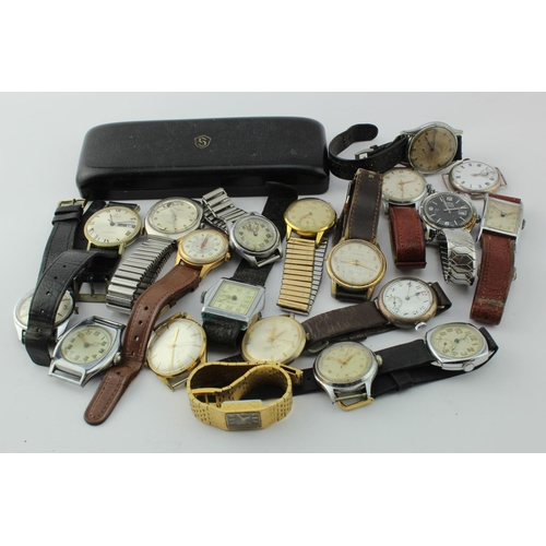 547 - Assortment of mainly Gents manual wind / automatic wriswatches. All AF