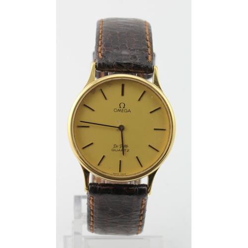 565 - Gents Omega De Ville quartz wristwatch, untested