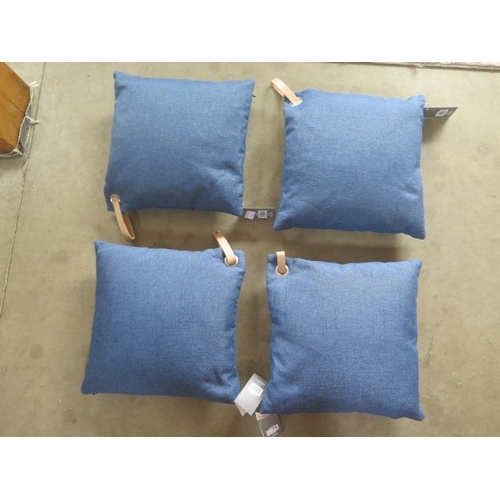 42 - A set of 4 garden cushions by outdoor living