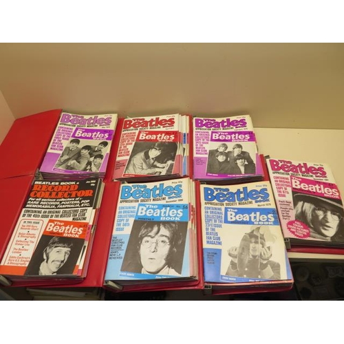 A Complete Set Of 77 The Beatles Appreciation Society Magazi Barnebys 3207