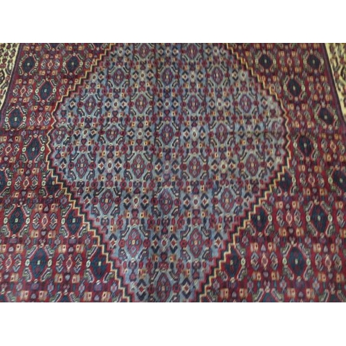 217 - A hand knotted woollen Bijar rug, 3m x 2.12m