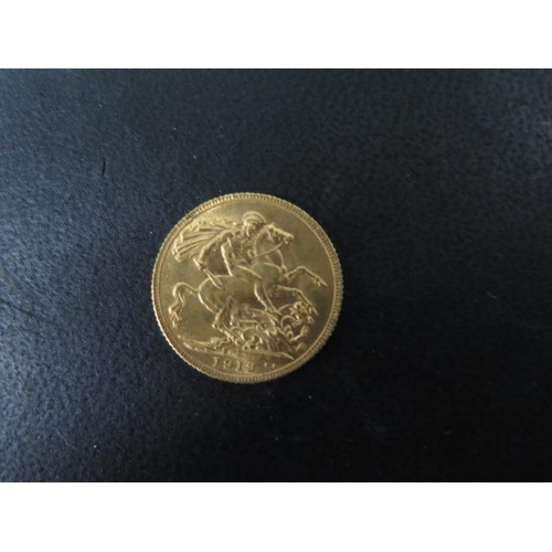 862 - A George V gold full sovereign, dated 1912